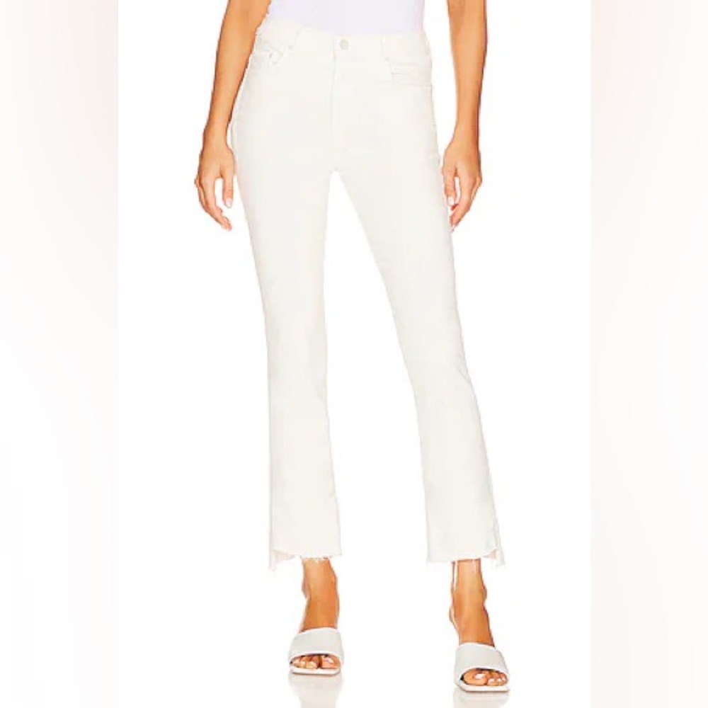 MOTHER The Insider Crop Step Fray Jeans